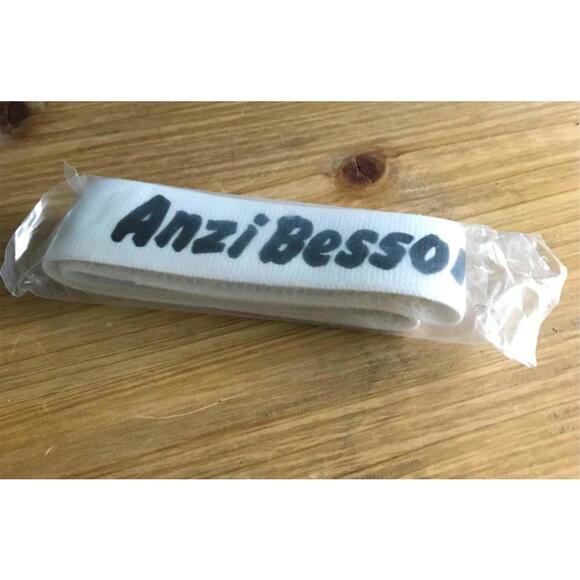 RARE NOS NEW VINTAGE ANZI BESSON SKIING HEADBAND/SWEATBAND ITALIAN SKI FASHION